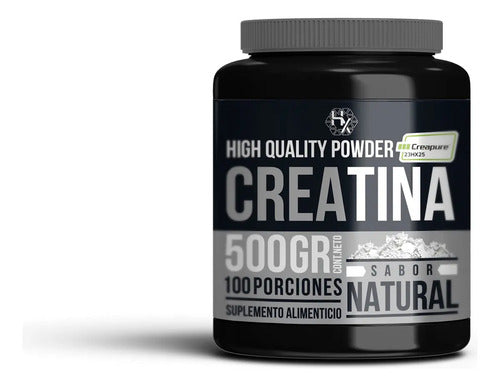 Creatina Pura Monohidratada Holix Lab 500g 100 Serv Creatina Micronizada Sin Sabor