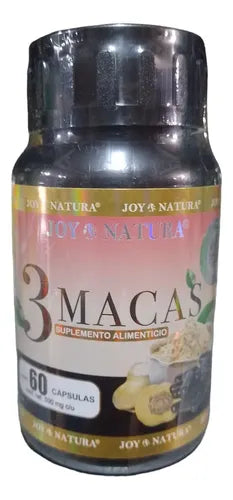 Maca Cápsulas Joy Natura Suplemento Alimenticio 60 Caps Sin Gluten N/a