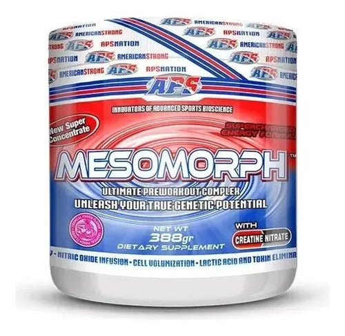 Aps Pre Entreno Complex Mesomorph, Creatina 25 Servs Mf Sabor Ponche Tropical