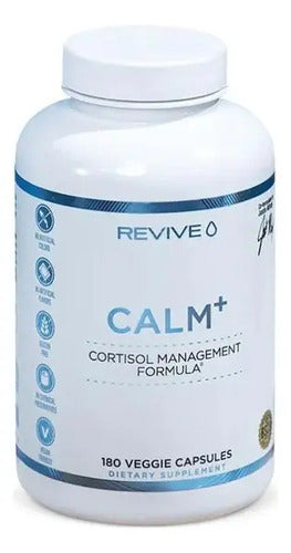 Revive Calm+ Suplemento Alimenticio Vitaminas Minerales 180 Cápsulas Natural