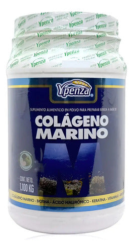 Colágeno Marino Manzana Verde 1.1 Kg Ypenza Manzana Verde