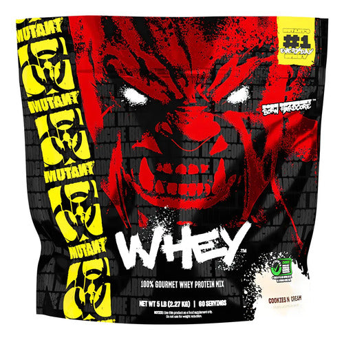 Proteina Mutant Whey 5 Lb Sf W3 Cookies And Cream Cookies & Cream