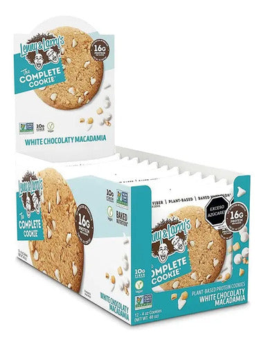Lenny & Larry's Galletas De Proteína Ch Blanco Con Macadamia White Chocolate Macadamia