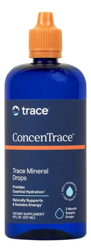 Trace Minerals Concentrace Gotas Minerales Magnesio Potasio Sin Sabor 237ml