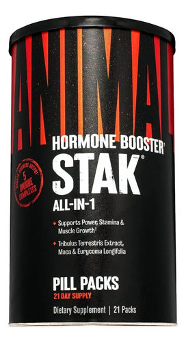 Animal Stack Universal Nutrition 21 Packs Pre Entreno Test Sin Sabor