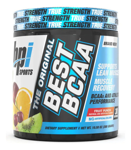Bcaa Deportivo Bpi Sports Sabor Ponche De Frutas 30 Porciones