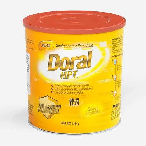 Suplemento Alimenticio Doral Hpt Migh 1,114 Gr Metabolico Vainilla