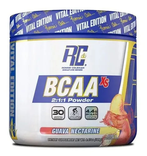 Ronnie Coleman Bcaa Xs Sabor Lemonade 30 Servicios Limonada