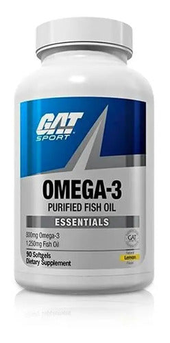 Gat Sport Omega-3 800mg Aceite Pescado 90 Cápsulas Salud Corazón