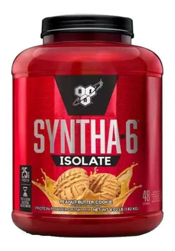 Suplemento En Polvo Bsn Proteína De Syntha-6 Isolate Sabor Peanut Butter Cookie X 1.82kg