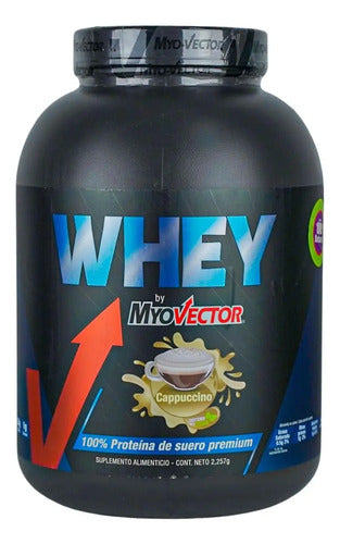 Proteína Myo-vector Whey 2.27 Kg Cappuccino 74 Porciones
