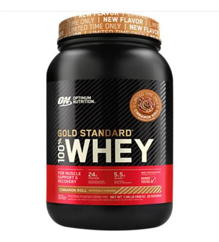 Rollo De Canela Whey 100% Gold Standard Optimum Nutrition De 900 G Rol De Canela