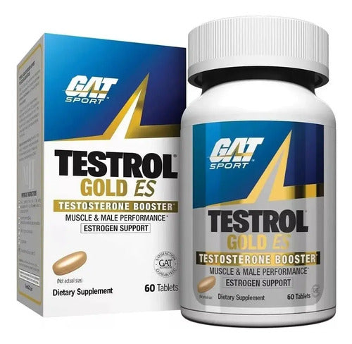 Testrol Oro Gat Cápsulas Suplemento Masculino Potente