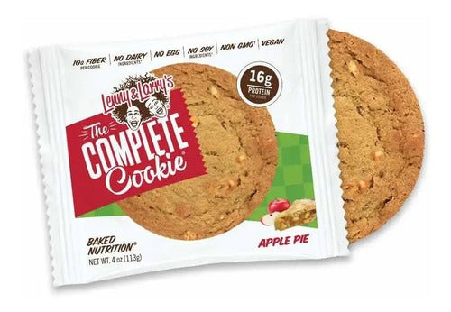 Galletas Lenny & Larry's Pack 12 Veganas Sin Gluten Sabor Pastel Manzana