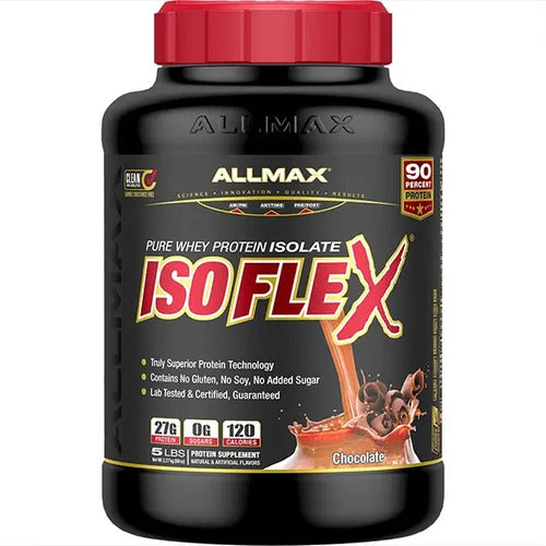 Proteina Isoflex / 5 Libras / 75 Servicios / Sabor Chocolate