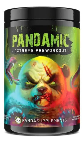 Panda Supplements Pandamic Extreme Pre Workout 25 Servicios Sabor Sour Gummy
