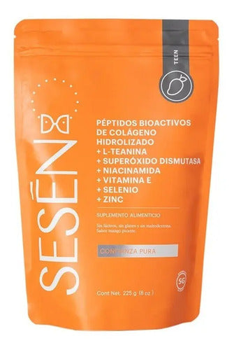 Sesen Teen Colageno Hidrolizado Teanina Niacinamida Vite Mango Picante