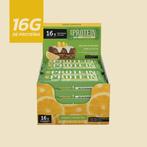 Barra De Proteína Wild Foods Sabor Lemon Pie 16 Uds