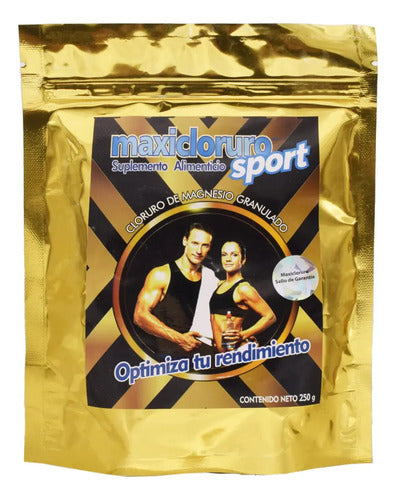 Suplemento Deportivo Maxicloruro Sport Cloruro Magnesio Polvo 250g Sin Sabor