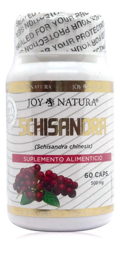 Schizandra 60 Cápsulas Joy Natura Sabor Sin Sabor