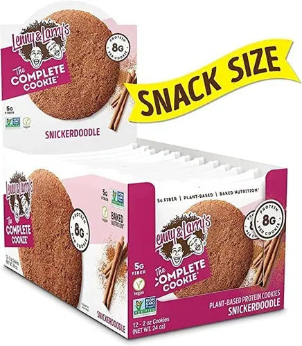 Galleta De Proteína Lenny & Larry's Complete Cookie Sabor Snickerdoodle Pack De 12 Unidades