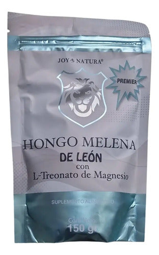 Hongo Melena De Leon C/l-treonato De Magnesio En Polvo 150gr Sabor Na