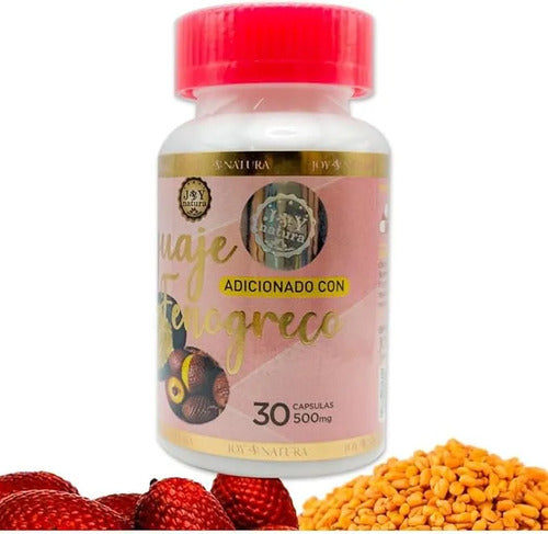 Suplemento Aguaje Con Fenogreco Joy Natura 30 Caps 500 Mg Sin Sabor