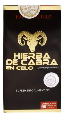 Hierba De Cabra En Celo 60 Cápsulas Sabor Sin Sabor
