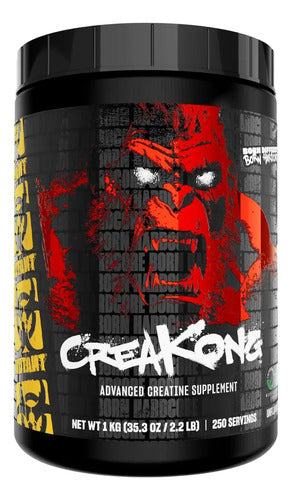 Creatina Mutant Creakong 1000 Gr 1 Kg Creatina Mutant Sin Sabor