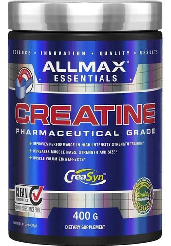 Suplemento En Polvo Allmax Creatina X 400g Sin Sabor