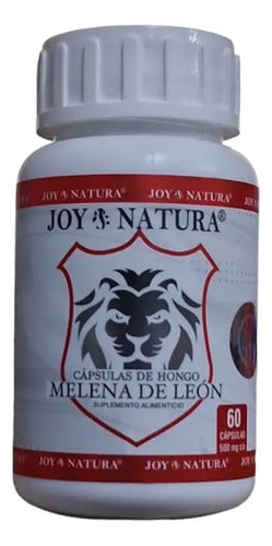 Melena De León Suplemento Nutricional Cápsulas Veganas Joy Natura 60u N/a