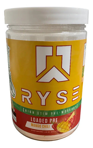 Ryse Pre Workout Mango Chili 390g Sin Gluten 30 Porciones