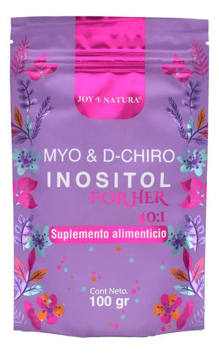 Myo & D-chiro Inositol Forher 40:1 100 Gramos Joy Natura Sabor Sin Sabor