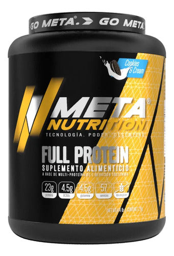 Proteina Meta Nutrition Full Protein 4.4 Lbs Sabor Cookies And Cream
