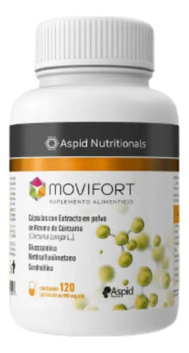 Movifort Suplemento Alimenticio Con 120caps De 550mg C/u Sabor N/a