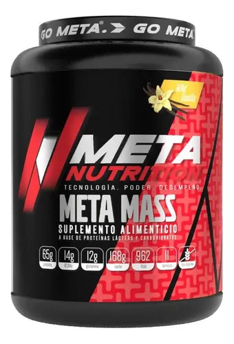 Proteina Meta Nutrition Meta Mass 2.72 Kg Sabor Vainilla Wild Vainilla