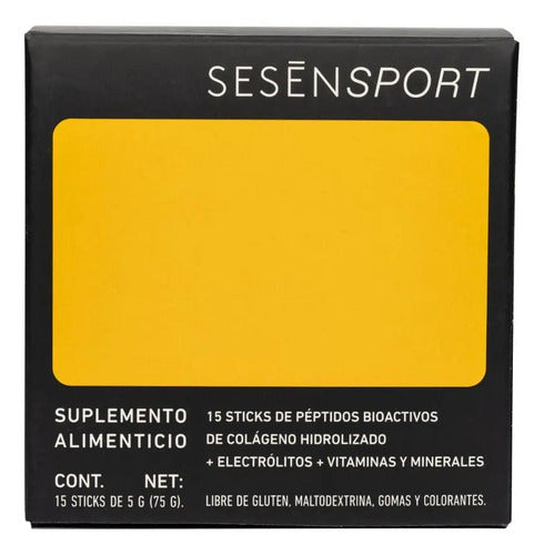 Sesen Electrolitos Polvo Sabor Naranja/mandarina 15 Sobres