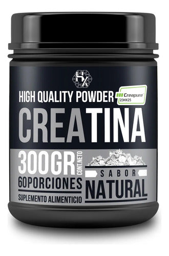 Holix Lab Creatina Monohidratada 300g 60 Serv Creatina Pura Sabor Natural