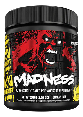 Aminoácidos Mutant Madness En Polvo Sabor Roadside Lemonade De 225g