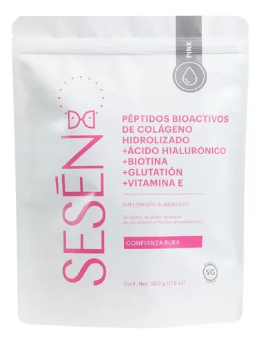 Colageno Hidrolizado Sesen C/acido Hialuronico Y Biotina Sfn Sabor Sin Sabor