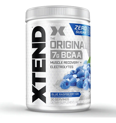 Scivation Xtend Bcaa 30 Servings Sabor Blue Raspberry Ice Blue Raspberry Ice