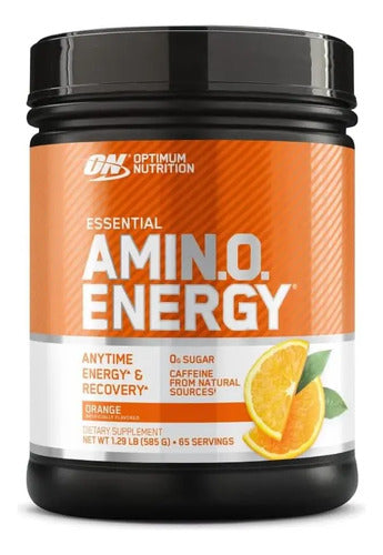 Optimum Nutrition Amino Energy 585g Suplemento En Polvo Naranja