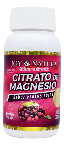 Citrato De Magnesio Joy Natura Frutos Rojos 300 Ml Suplemento Deportivo