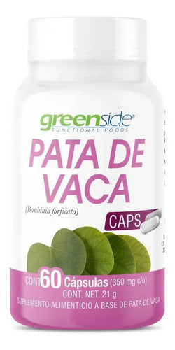 Greenside Pata De Vaca 60 Capsulas Sabor Sin Sabor