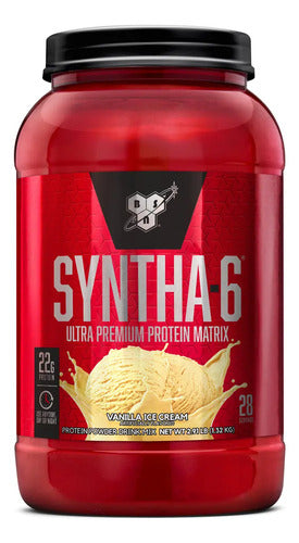 Suplemento En Polvo Bsn Ultra Premiun Protein Matrix Proteína De Syntha-6 Sabor Nieve De Vainilla X 1.32kg