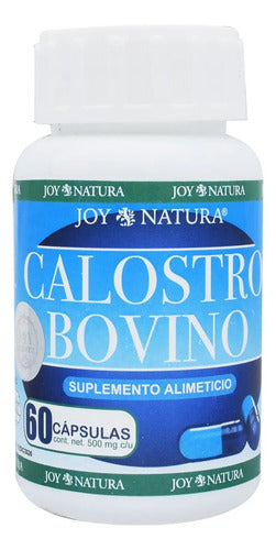 Calostro Bovino 60 Cápsulas Joy Natura Sabor Sin Sabor