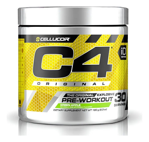 Suplemento En Polvo Cellucor Aminoácido De C4 Sabor Orange Burst X 180g