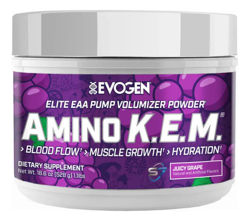 Evogen Amino Kem Sabor Juicy Grape 30 Servicios
