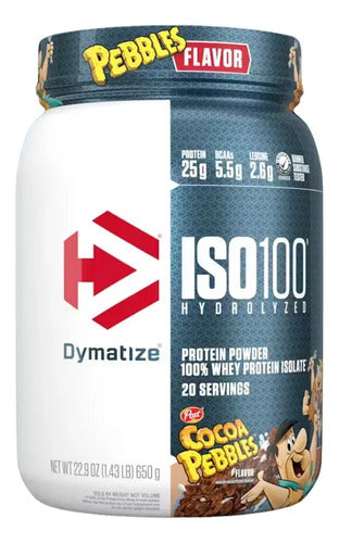 Suplemento Dymatize Whey Iso-100 Sabor Cocoa Pebbles De 650g Polvo