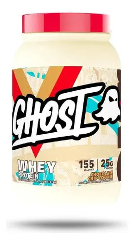 Proteina Ghost Whey 2 Lbs 26 Serv Sabor Chocolate Chip Cookie